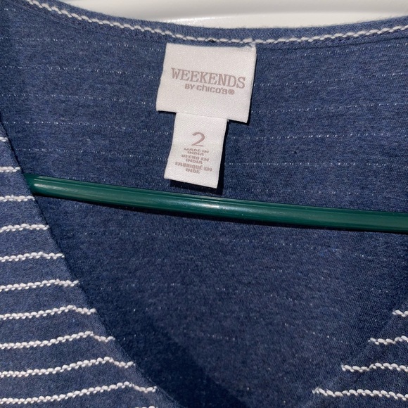 Weekends Navy Tee - Picture 4 of 4